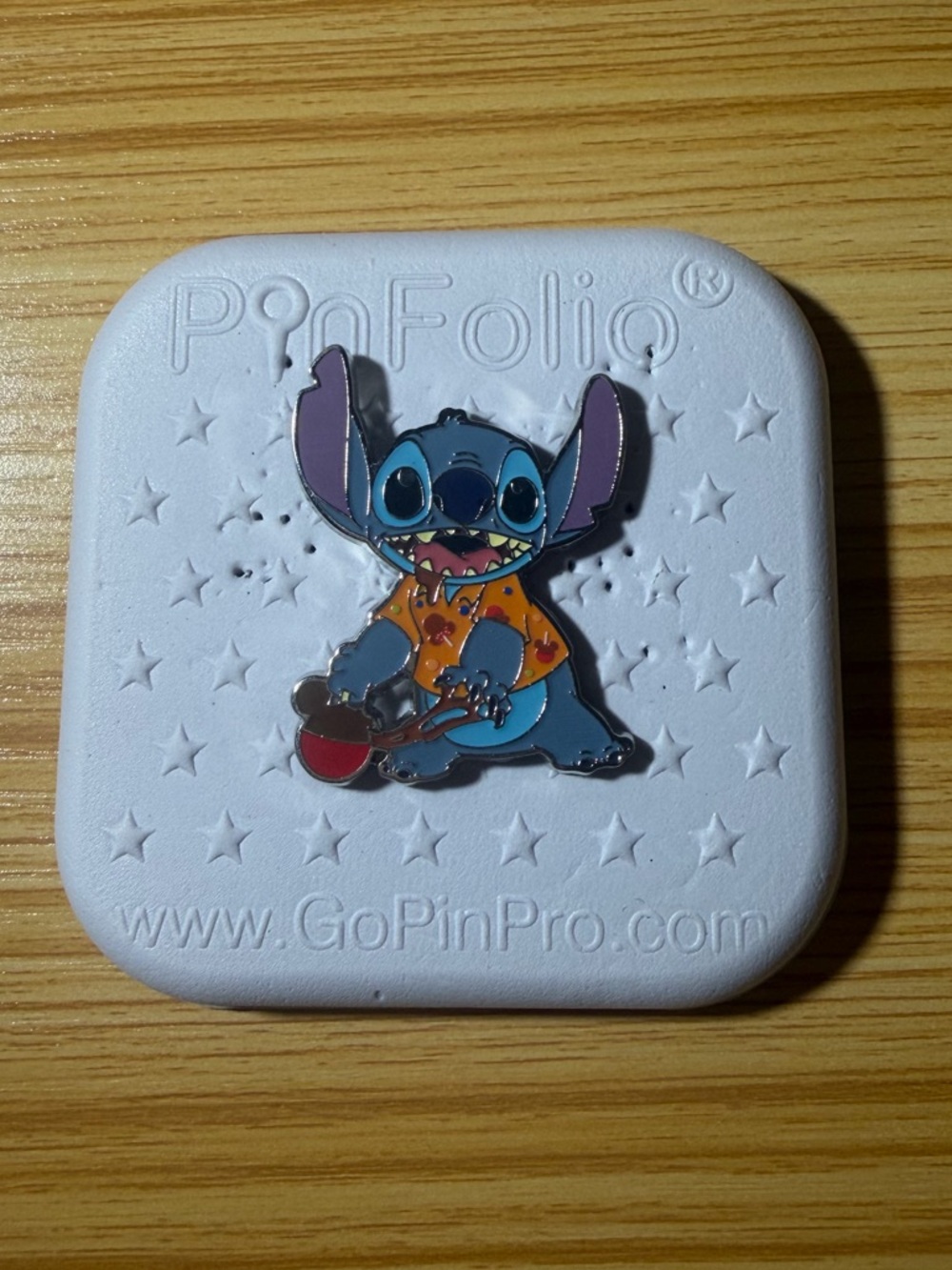 2025 Disney Parks Stitch Attacks Snacks Mystery Pin Stitch Candy Apple